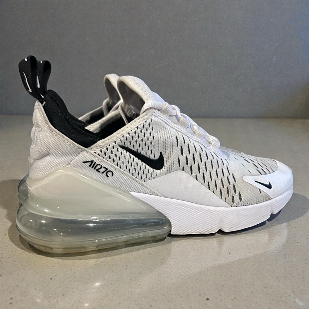 Nike Air Max 270 White and Black Sneakers
Women’s Size 6.5 - Picture 3 of 7